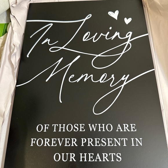 Wedding sign - Picture 1 of 3